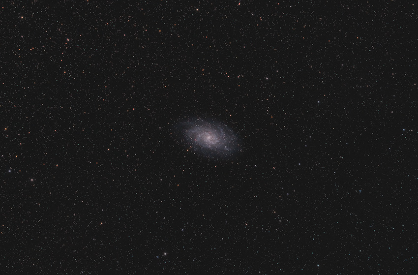 Messier 33 im weiten Feld