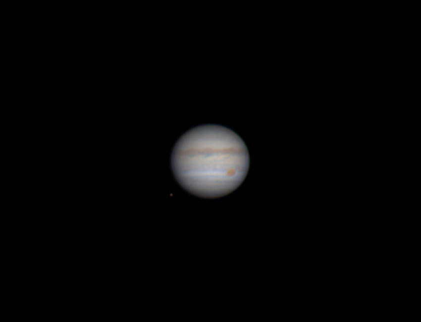 Jupiter mit GRF und Ganymed