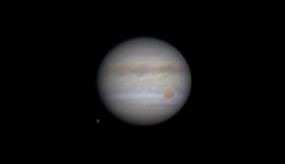 Jupiter mit GRF und Ganymed