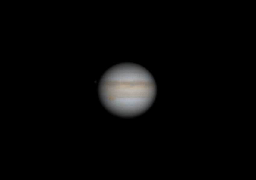 Jupiter mit GRF und Io