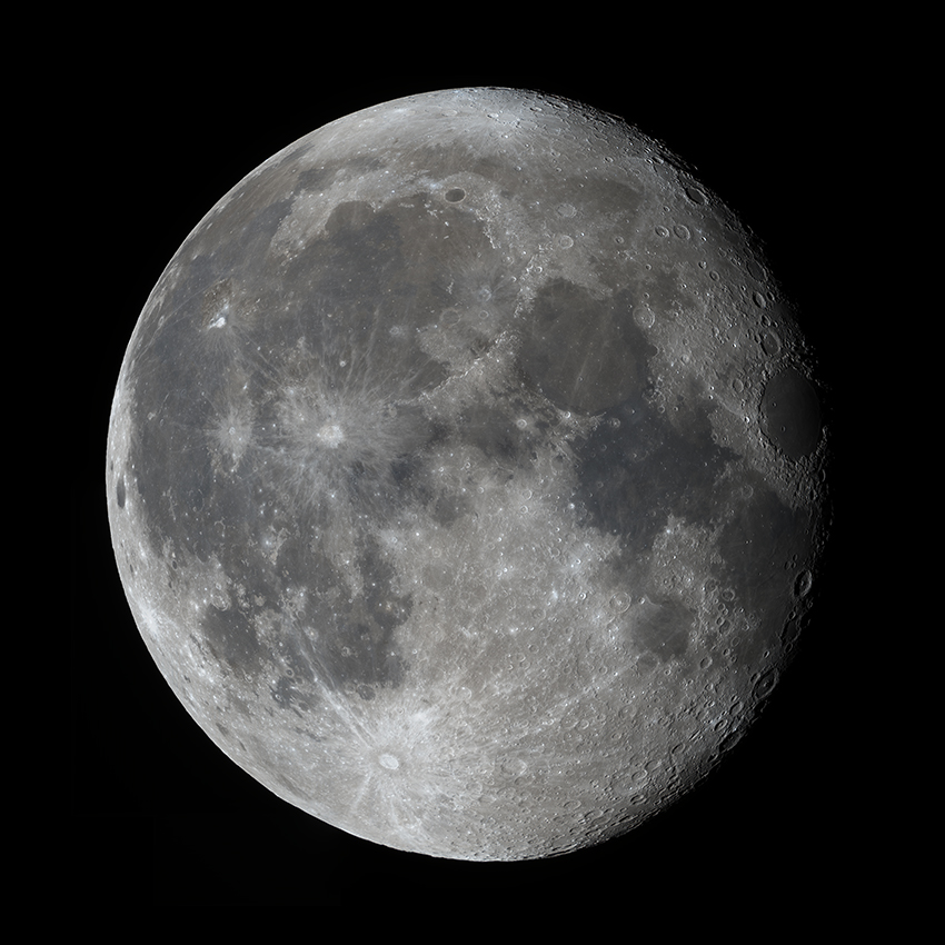 Mond - 17,2 Tage alt (93.2%)