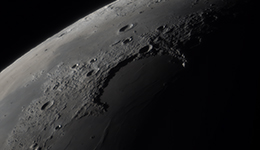 Sinus Iridium und Montes Jura